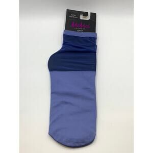 MEMOI Women's Velvet Morning Sheer Top Anklet Socks SZ OS